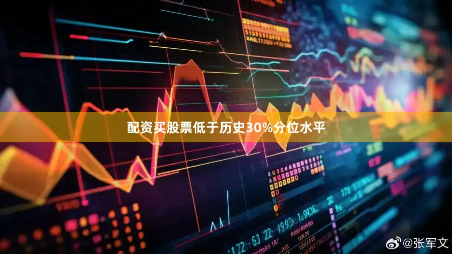 配资买股票低于历史30%分位水平
