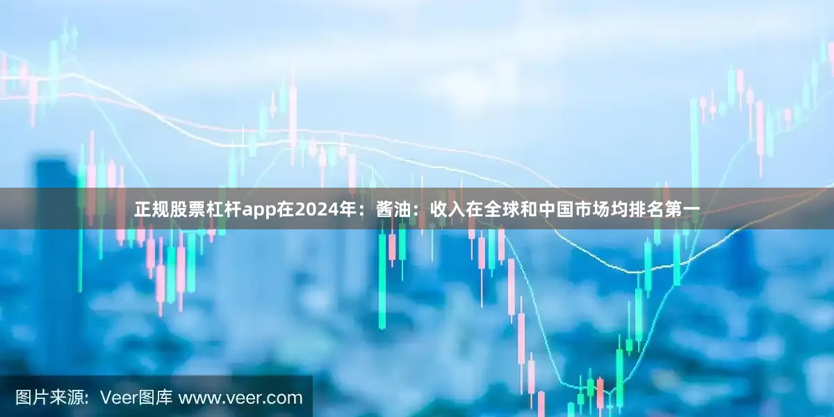 正规股票杠杆app在2024年：酱油：收入在全球和中国市场均排名第一